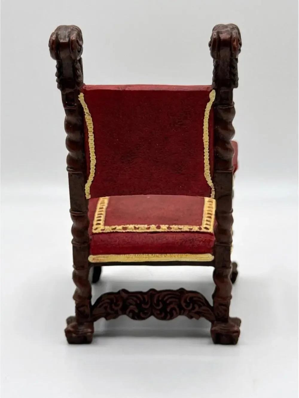 1:12 Scale Miniature Chair, Raine 2000 Biltmore Col. Mr. Vanderbilt’s Chair